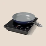 Ciarra Cooking Essential Bundle 2: Induction Cooktop & Fry Pan Dark Blue. Fixed Price $189.99.