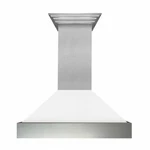 Zline 30" New Snow Stainless Steel White Matte Wall Range Hood 8654wm-30. Fixed Price $1399.99.