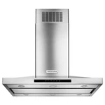 Kitchenaid Kvib602dss 42" Island Chimney Range Hood With 600 Cfm In-line Blower. Fixed Price $1199.00.