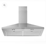 Whirlpool Wvw73uc6ls 36 Inch Stainless Chimney Wall Mount Range Hood. Fixed Price $599.99.