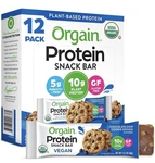 24 Bars Orgain Organic Vegan Protein Chocolate Chip Cookie Dough 10g Plant Based. Fixed Price $49.99.