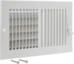 Ez-flo 10 X 6 Inch (duct Opening) Air Vent Cover For Wall Or Ceiling, Two-way Ve. Fixed Price $12.65.