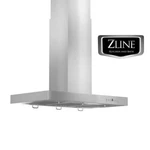 Zline 30" New Stainless Steel Island Range Hood Fast Free Ship Led Ke2i-30. Fixed Price $749.99.