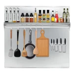 Explorehorizon 24"x30" Stainless Steel Range Backsplash For Stove Hood, Wall Mou. Fixed Price $107.07.