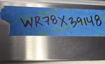 Ge Wr78x39148 Refrigerator Door Panel/bin Stainless Steel Silver/white. Fixed Price $75.00.
