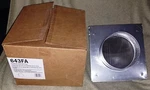 Broan-nutone 8" Round Cap Fresh Air Inlet Wall Aluminum Duct 643fa New Box. Fixed Price $34.99.