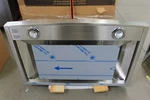 Ge Monogram Zvw8301swss 30" Stainless Wall Range Hood Nob #151846 Mpa. Fixed Price $1000.00.