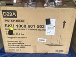 30 Inch Convertible T Shape Kitchen Island Vissani Home Depot. Fixed Price $180.00.