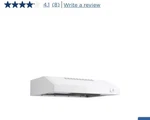 Ge 24in. Under Cabinet Range Hood. Fixed Price $230.00.