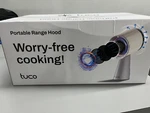 Tuco Portable Range Hood, Desktop Kitchen Exhaust Fan 3 Speeds, Triple Filter. Fixed Price $80.00.