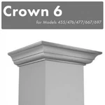 Zline Crown Molding For Wall Range Hood Models 455, 476, 477, 667, 697 - Cm6. Fixed Price $99.99.