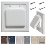 No-pest Vent, Exclusive Dual Door Dryer Vent Cover Outdoor 4 Inch Or Bathroom.... Fixed Price $40.86.