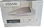 Vissani 30" 350cfm Convertible Pyramid Wall Mount Range Hood, Stainless Steel. Fixed Price $179.99.