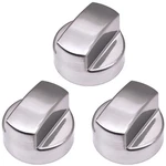 3 Pack 811195 Wolf Range Hood Knob Replacement For Sub-zero Silver. Fixed Price $30.38.