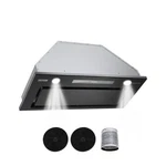 Hot/ Range Hood"sert,30" Built-in Kitchen Vent Hood,800cfm Stainless Stee. Fixed Price $235.97.