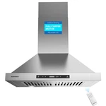 Wall Mount Range Hood 30 Inch 900 Cfm Stainless Steel Aurakich Led Vent. Fixed Price $439.99.