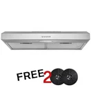 Akdy 30 In. 58 Cfm Convertible Under Cabinet Range Hood Brushed Stainless Steel. Fixed Price $150.00.