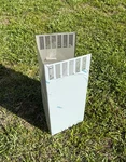 Free Shipping New Ge Prof Stainless Steel Hood Upper Duct Cover Part # Pv970n1ss. Fixed Price $275.00.