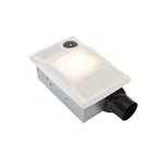Broan 100hl Bathroom Fan, 100 Cfm For 4" Ducts W/100w Max Incandescent Light .... Fixed Price $247.28.