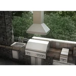 Zline 36" Outdoor Kitchen Island Range Hood 304 Stainless Steel Led 597i-304-36. Fixed Price $1399.99.