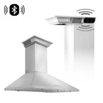 Zline 36" Stainless Steel Wall Range Hood Bluetooth Crown Molding Kl2crn-bt-36. Fixed Price $719.99.