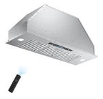 Iktch 35.5-inch Stainless Steel Range Hood 900 Cfm Remote Control Led. Fixed Price $176.00.