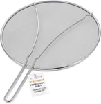 U.s. Kitchen Supply Stainless Steel Splatter Guard 13" Fine Mesh Cover, Grease &. Fixed Price $20.47.