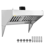 Vevor Commercial Exhaust Hood 4ft Food Truck 201 Stainless Steel. Fixed Price $549.90.
