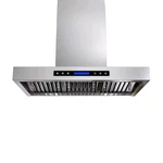 Inateck Nap01n-36 36in 900 Cfm Wall-mount Stainless Hood Touch Carbon. Fixed Price $200.00.