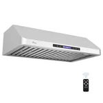 Awoco Rh-s10 Under Cabinet Range Hood Touch Remote Control 10" High 1000 Cfm. Fixed Price $370.00.