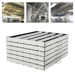 19.5x24.5" Commercial Hood Filters 6pc Stainless Steel Grease Filter Baffle. Fixed Price $105.64.