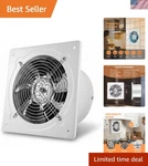 6 Inch Exhaust Fan, 382cfm Wall Mounted Vent Fans, Ventilation Blower For Cei.... Fixed Price $54.85.