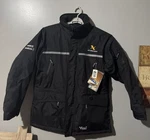 Viking -50 Tempest Jacket Medium Black Xtream Mediacom Insulated Work Coat. Fixed Price $25.00.