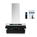 Awoco Rh-sx + Chimney Wall Mount Range Hood, Side-draft Design, Voice & Gesture. Fixed Price $530.00.