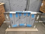 Ge Monogram Zv750spss 36" Stainless Wall Mount Chimney Hood Nob #152110 Mpa. Fixed Price $800.00.