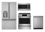 Ge Cafe Stainless Appliance Package With 30" Induction Range. Fixed Price $8742.00.