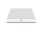 Hestan 36" White Island Range Hood With Duct Cover - Kvi36wh. Fixed Price $3800.00.