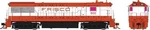 Rapido 35025 Ho Ge U25b High Hood - Standard Dc St. Louis-san Francisco 800. Fixed Price $228.00.