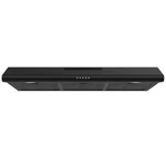 Black Under Cabinet Range Hood 36 Inch 200cfm With Ducted/ductless Convertible,. Fixed Price $413.09.