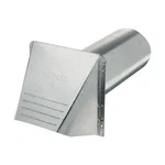Aluminum 4 In. Air Tight Pipe And Dryer Vent Hood. Fixed Price $12.88.