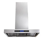 Inateck 36 In. 900 Cfm Ducted Wall Mount Range Hood W/remote, Touch Control Lcd,. Fixed Price $437.99.