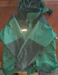 Viking Tempest Green Black Polyester Nylon Work Jacket Size L. Fixed Price $25.00.