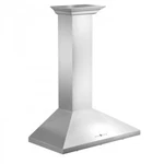 Zline 36" Stainless Steel Wall Range Hood W/ Led, Crown Molding Kl2crn-36. Fixed Price $609.99.