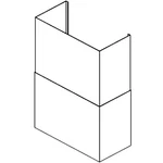 Trade-wind Pdc7272 P7200 2 Piece Duct Cover Extension Up To 12 Foot Ceilings Ss. Fixed Price $199.00.