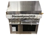 Signature Kitchen Suite Sksdr480gs Range & Sksph4802s Wall Hood Open Box. Fixed Price $14000.00.