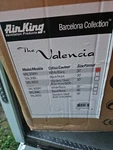 Air King Barcelona Valencia Kitchen Range Hood Val30wh. Fixed Price $160.00.