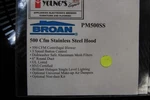 Broan Pm500ss 500 Cfm Power Pack Hood - Stainless Steel. Fixed Price $299.00.