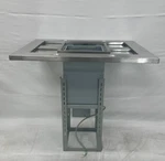 Zephyr Modena 36" 715 Cfm Island Mount Range Hood W/ Led Light Ss - Zmd-m90as. Fixed Price $999.95.