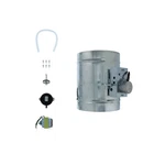 Zephyr Mua006a 6" Round Universal Make Up Air Damper With 24vac 60 Hz Ac Motor. Fixed Price $94.50.