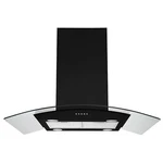 Joeaonz 30 Inch Island Range Hood 900cfm Stove Vent Tempered Glass Black Leds. Fixed Price $329.99.